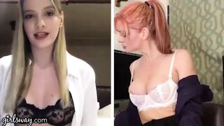 Kenna James és Serene Siren távolról kényeztetik magukat a karantén idején