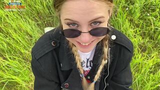 Pikniken felejthettük az ételt, de nyeltünk sperma mennyiséget