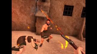 Justinplays vadul izgató dugás a Nomad VR arénában