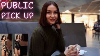 Megtaláltam egy félénk csajt a plázában és meghajtottam a nedves kis punciját