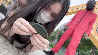 Swag daisybaby vadul űz szexet a Squid Game felnőtt kiadásában