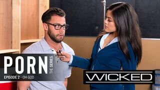 Egykori pornósztár csábítja el a tiszta lelkű vallásos diákot az anti-pornó kampány forgatásán a Wicked csatornán
