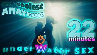 Wife Bucket mutatja meg: 22 percnyi csábító házi amatőr víz alatti gyönyör