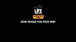 Vad utcai mámor a Life Selectorral - Forró anál és szőke POV csábítás