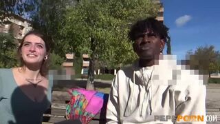 Forró amatőr csaj első kemény interracial kalandja Malafaldával a FaKingsnél