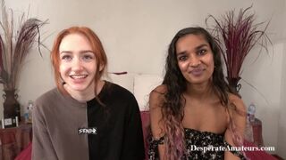 Dögös MILF vad fistingje és forró interracial kefélés a castingon – kétségbeesett amatőrök válogatás