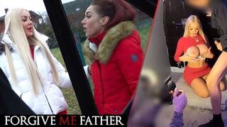 Hétköznapi barátlány elárulva, ahogy torkáig nyelte a farkam - bocsáss meg, Atyám