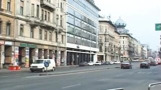 Stella Morandy buja, nyálas magyar amatőr torkolása vastag, kemény farokkal Budapesten – teljes szopós jelenetben